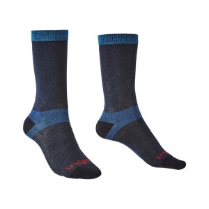 Bridgedale Women's Base Layer Coolmax Liner Socks Twin Pack - Navy