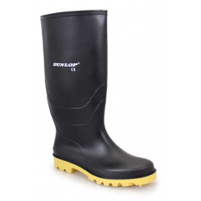Dunlop Wellington Boots - Black