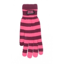 Heat Machine Women's Thermal Gloves - Pink/Raspberry 