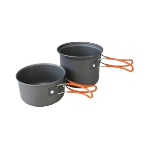 Kombat UK Anodised Aluminium Cookset