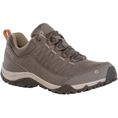Oboz Women's Ousel Low Waterproof  - Cinder Stone + Free Care Kit