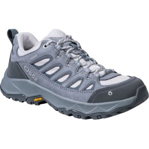Oboz Women's Sawtooth Ascent Low Waterproof  - Grey Owl + Free Care Kit