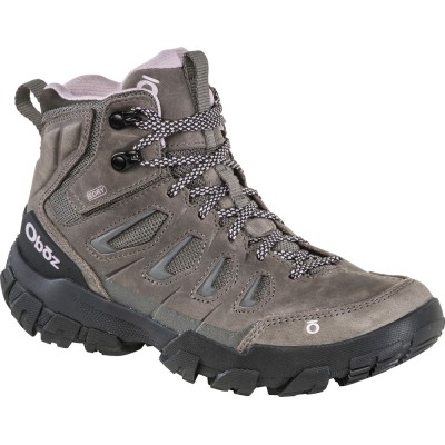 Oboz Women's Sawtooth X Mid Wide Waterproof - Charcoal + Free Care Kit