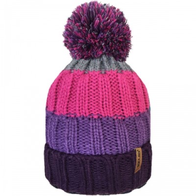 Bartleby  Chunky Knit Thermal Lined Bobble Hat