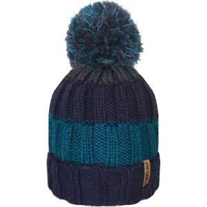 Bartleby Chunky Knit Thermal Lined Bobble Hat