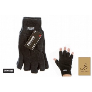 Bartleby Fingerless Thinsulate Gloves - Black Bartleby Fingerless Thinsulate Gloves - Black