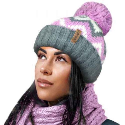 Bartleby Ladies Mohair Effect Sherpa Lined Bobble Hat