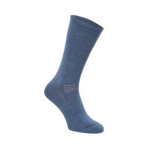 Silverpoint Merino Liner Sock - Blue