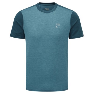 Sprayway Men's Logo Tee - Seaport/Marine 