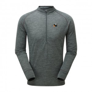 Sprayway Roola Half-Zip Men's - Dark Grey Marl
