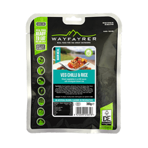 Wayfayrer Vegetable Chilli & Rice 300g (Vegetarian)