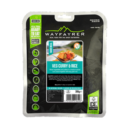 Wayfayrer Vegetable Curry & Rice 300g (Gluten Free & Vegan)