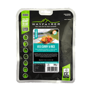 Wayfayrer Vegetable Curry & Rice 300g (Gluten Free & Vegan)